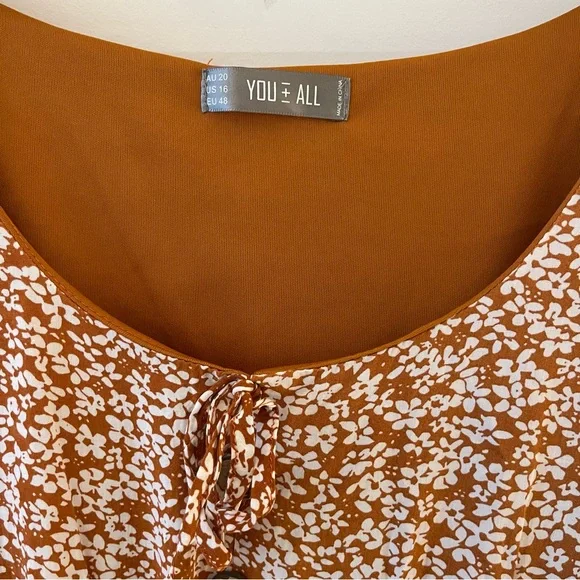 Floral mini dress - Picture 2 of 6